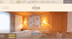 Desktop Screenshot of lech-kristall.at